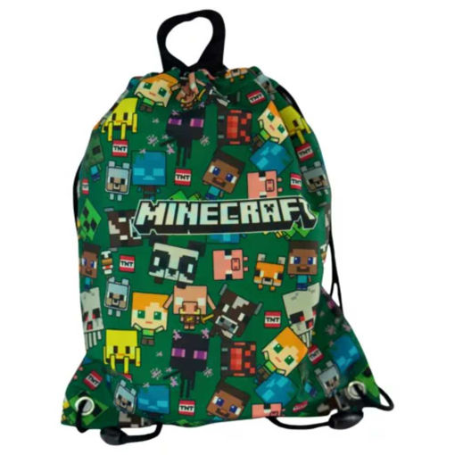 Picture of MINECRAFT CHARACTERS STRING BAG